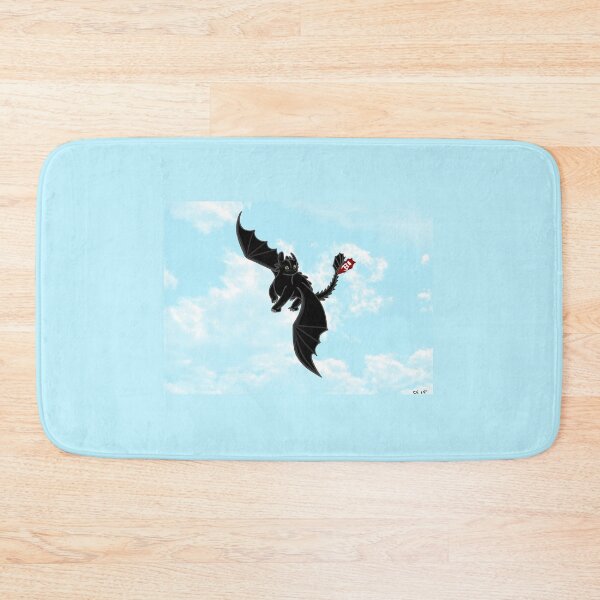 Item preview, Flying Toothless CLOUDS BACKGROUND designed and sold by dreamdrawer15.