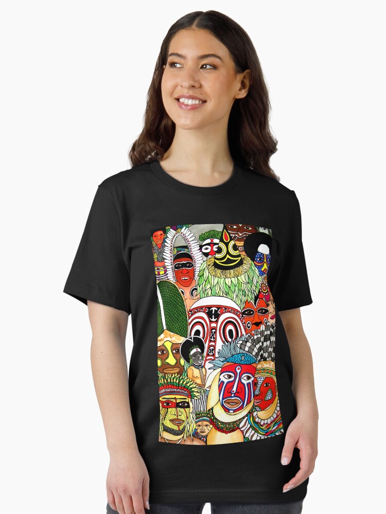 #258 Unique PNG Culture I Artist Nathalie Le Riche Essential T-Shirt