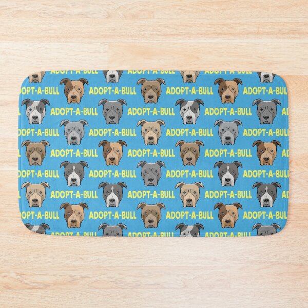 Item preview, Adopt-A-Bull - pit bull advocate (blue) designed and sold by littlearrow.