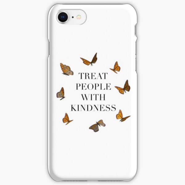 TREAT PEOPLE WITH KINDNESS BUTTERFLIES (HARRY STYLES) iPhone Snap Case