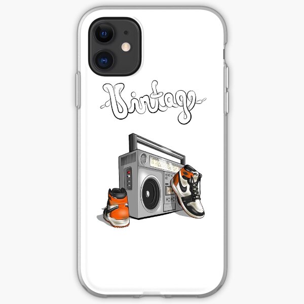 Vintage Hip-hop Basketball Graphic (Shattered Backboard) iPhone Soft Case