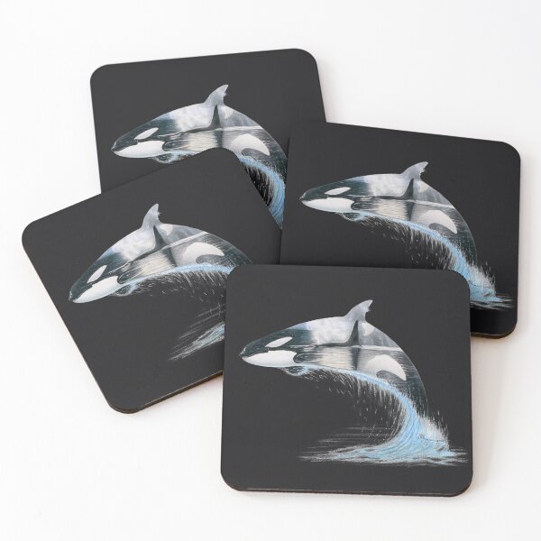 Item preview, Kayla the Killer Whale Silhouette designed and sold by ArtyOrca.