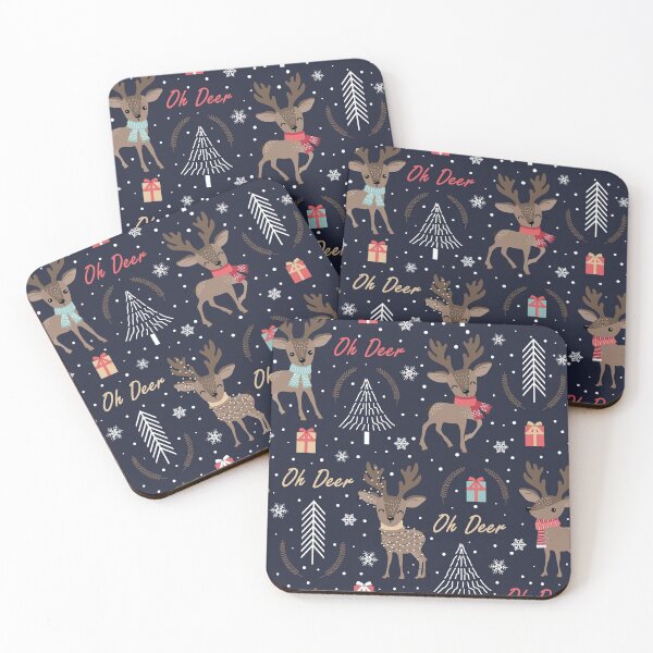 Item preview, Christmas Oh Deer! designed and sold by Color Me F*@k!ng Happy.