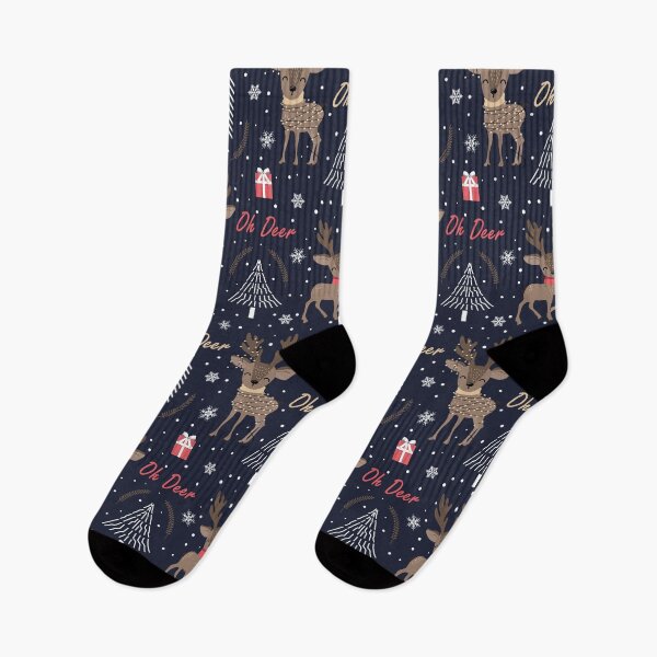 Item preview, Christmas Oh Deer! designed and sold by Color Me F*@k!ng Happy.