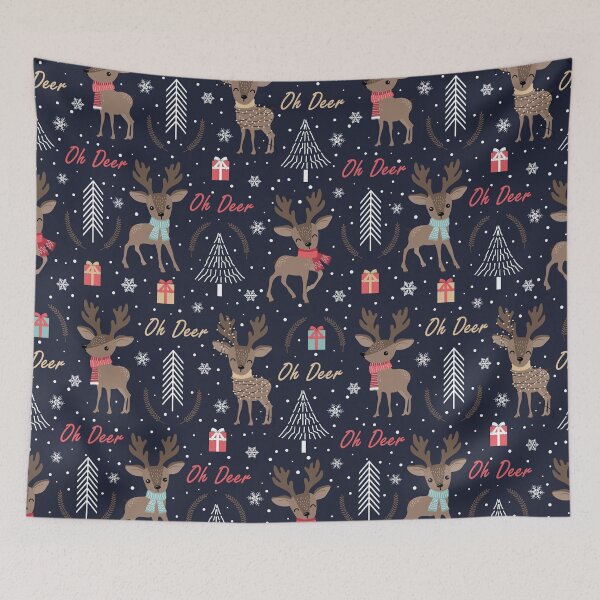 Item preview, Christmas Oh Deer! designed and sold by Color Me F*@k!ng Happy.