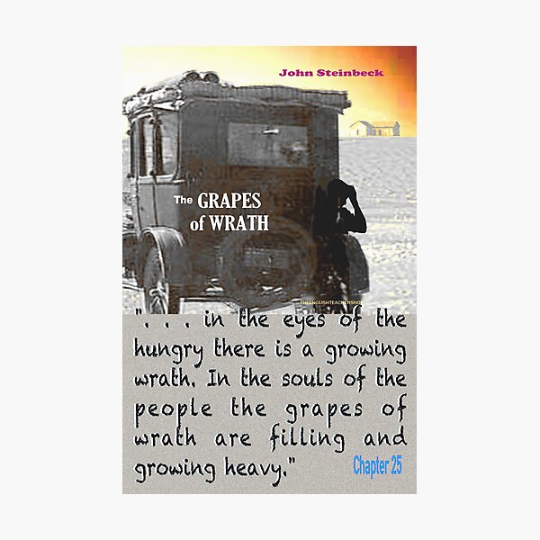 Item preview, The Grapes of Wrath image and text designed and sold by KayeDreamsART.