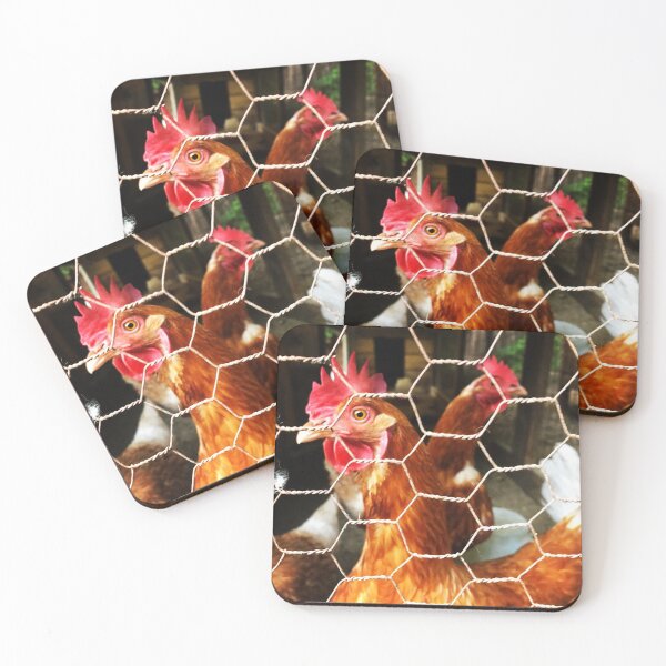 Item preview, Chicken Behind Fence designed and sold by Rammkah.