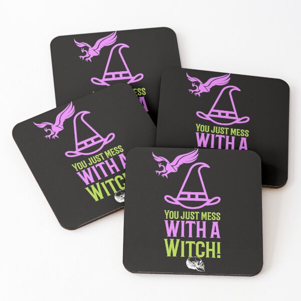 Item preview, You Just Mess With A Witch designed and sold by darknessjeff86.