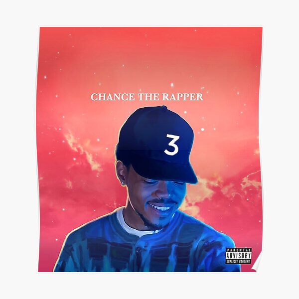 Download Chance The Kuppue Lapper Rapper Poster By Yentibrookz Redbubble