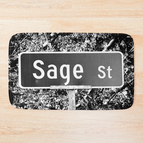 Item preview, A Street Sign Named Sage designed and sold by jcwest.