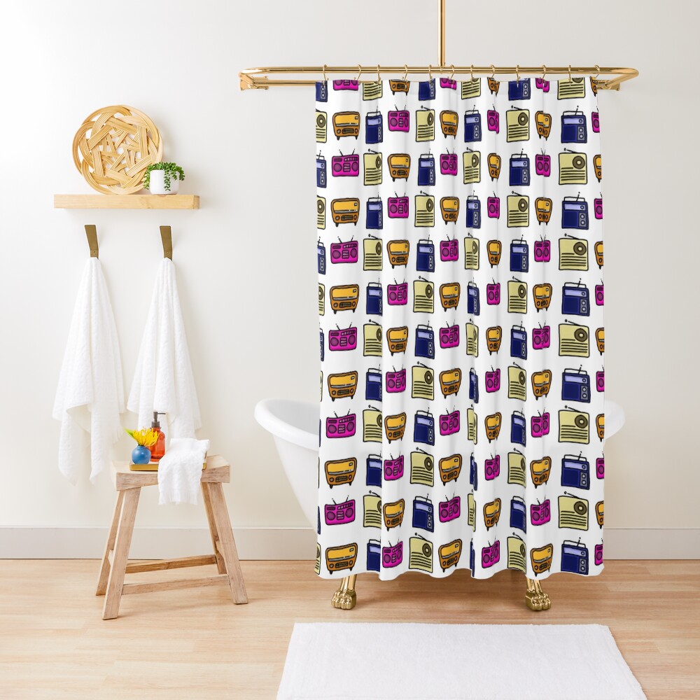 Item preview, Shower Curtain designed and sold by Jimmies.