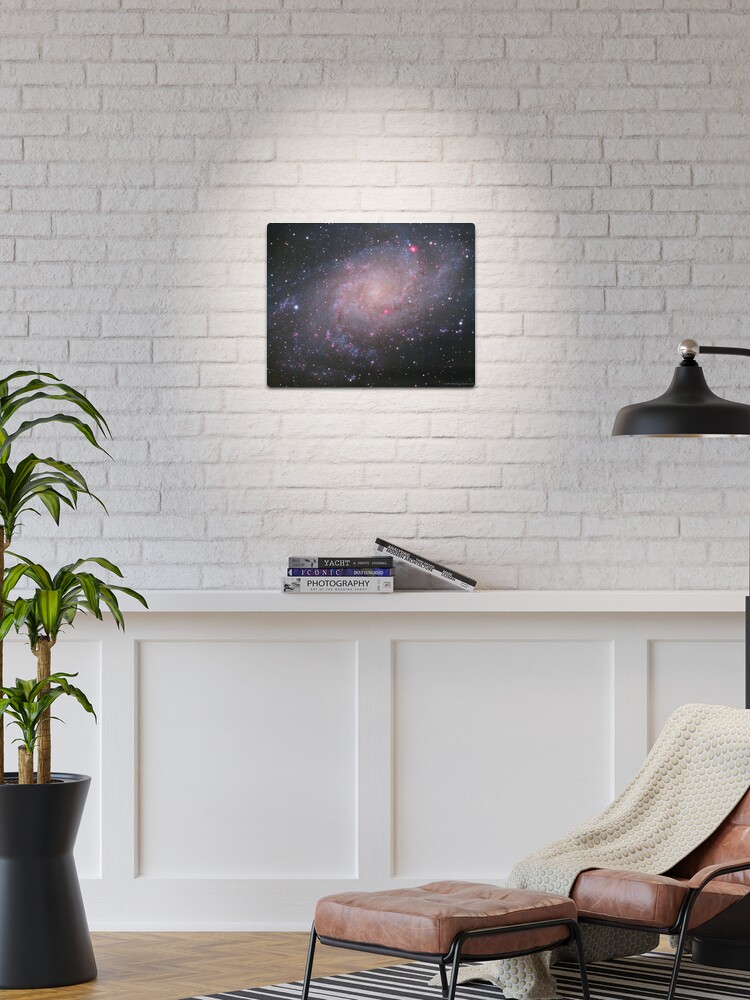 Thumbnail 1 of 4, Metal Print, M33 - Triangulum Galaxy designed and sold by jeffjastro.