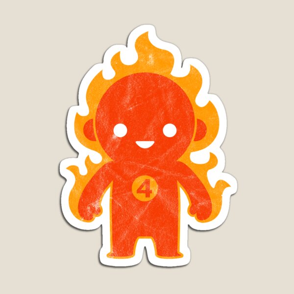 Item preview, Kawaii Human Torch designed and sold by Gabradoodle Tees.