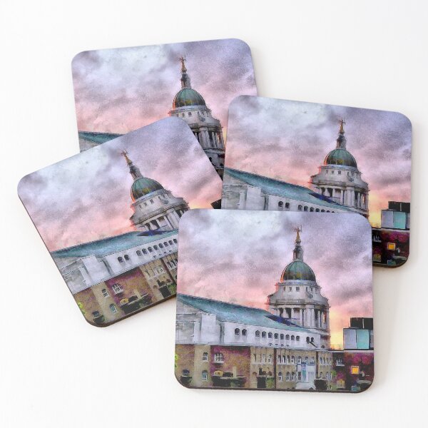 Item preview, Old Bailey in London at Sunset designed and sold by SeaChangeDesign.