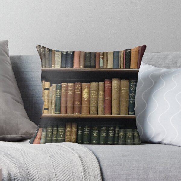 Endless Library (pattern) 4 Throw Pillow