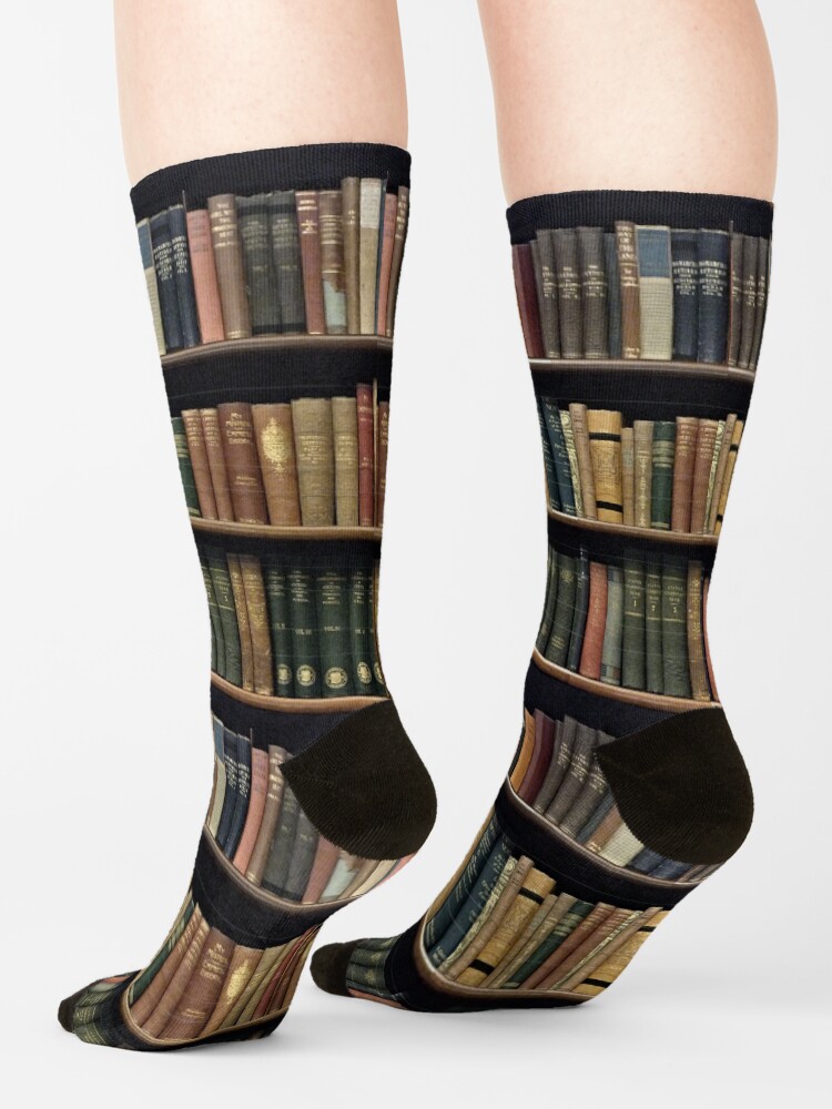 Alternate view of Endless Library (pattern) Socks