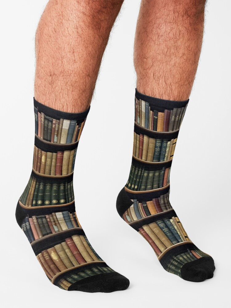 Alternate view of Endless Library (pattern) Socks