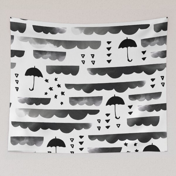 Item preview, Watercolor clouds designed and sold by inkblotcreative.
