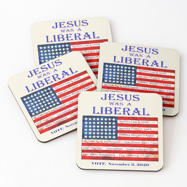 Item preview, Jesus Was a Liberal - Vote 2020 designed and sold by Esprit-Mystique.