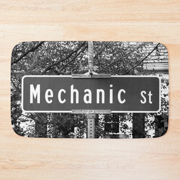 Item preview, A Street Sign Named Mechanic designed and sold by jcwest.