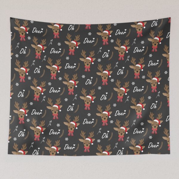 Item preview, Oh Deer! Christmas designed and sold by Color Me F*@k!ng Happy.