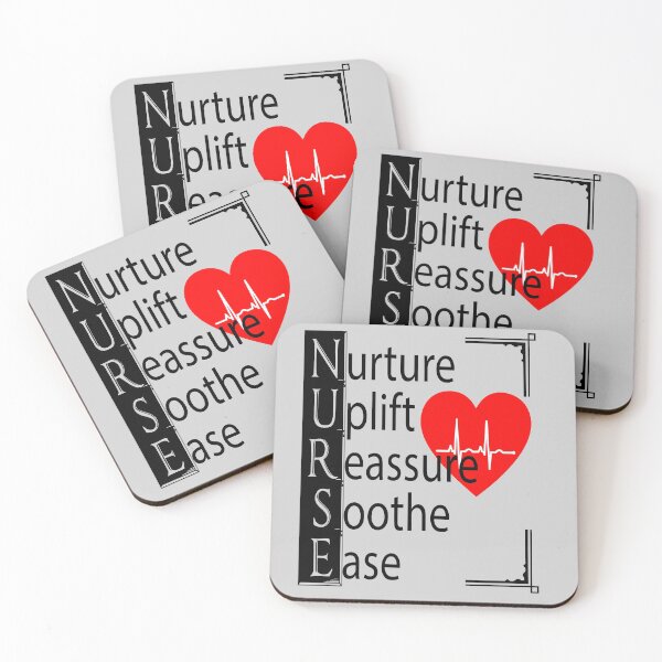 Item preview, Nurse Witty Heart Love designed and sold by BalloonPrints.