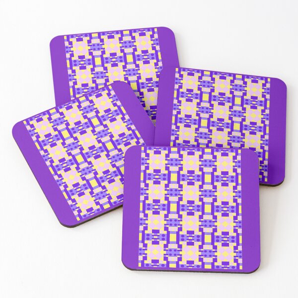Item preview, Abstract Purple and Pastel Pattern with Dots designed and sold by Sendreka.