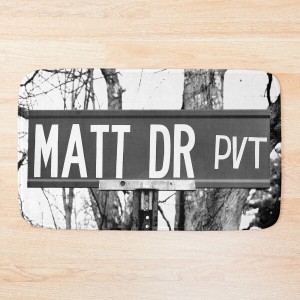 Item preview, A Street Sign Named Matt designed and sold by jcwest.