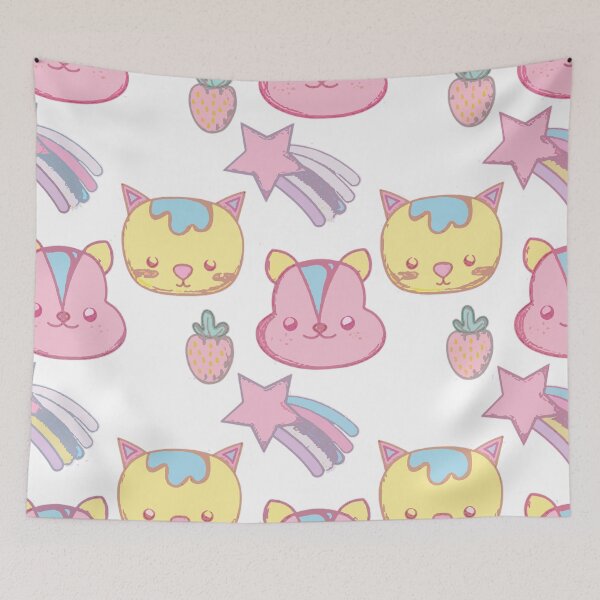 Item preview, Cute cat and bear design designed and sold by PrinceCo.