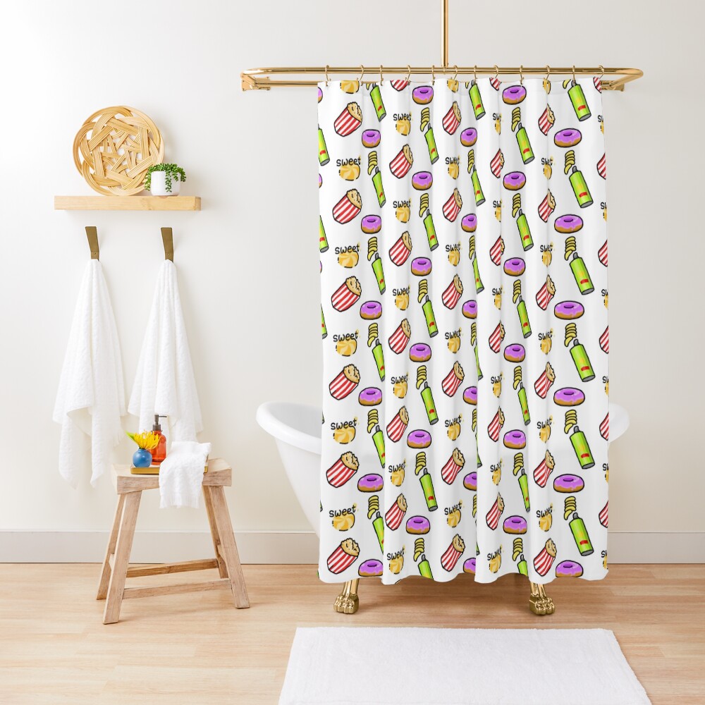 Item preview, Shower Curtain designed and sold by Jimmies.