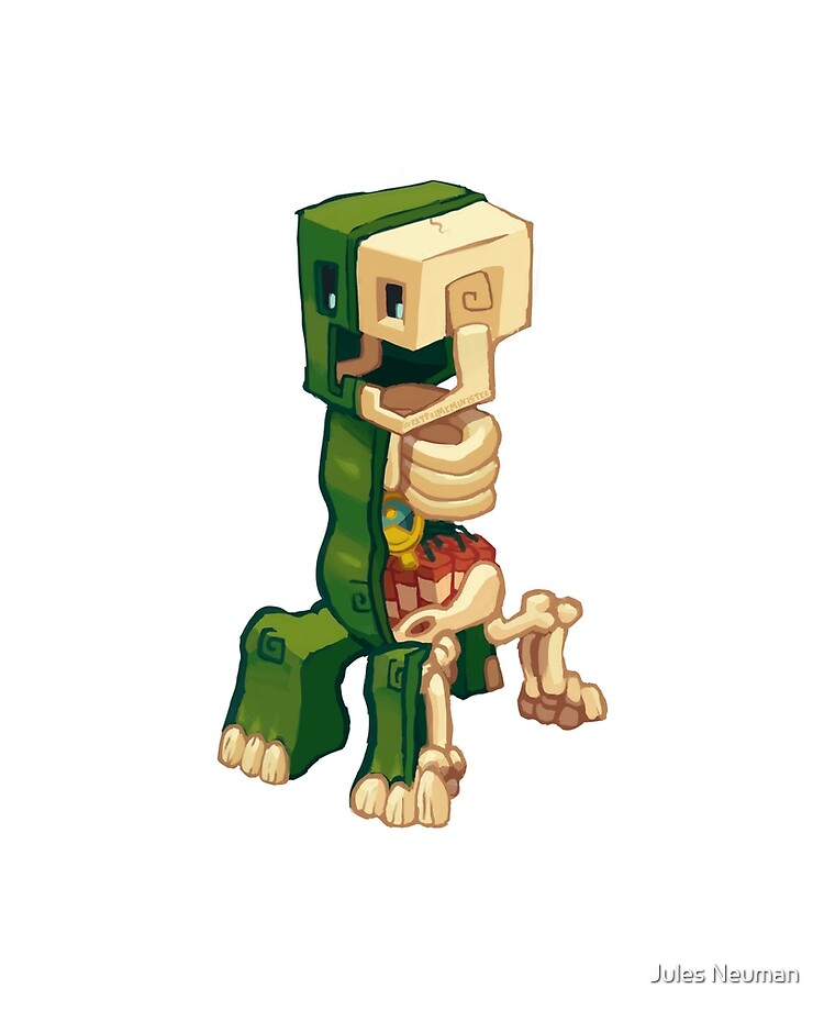 minecraft creeper inside wallpaper