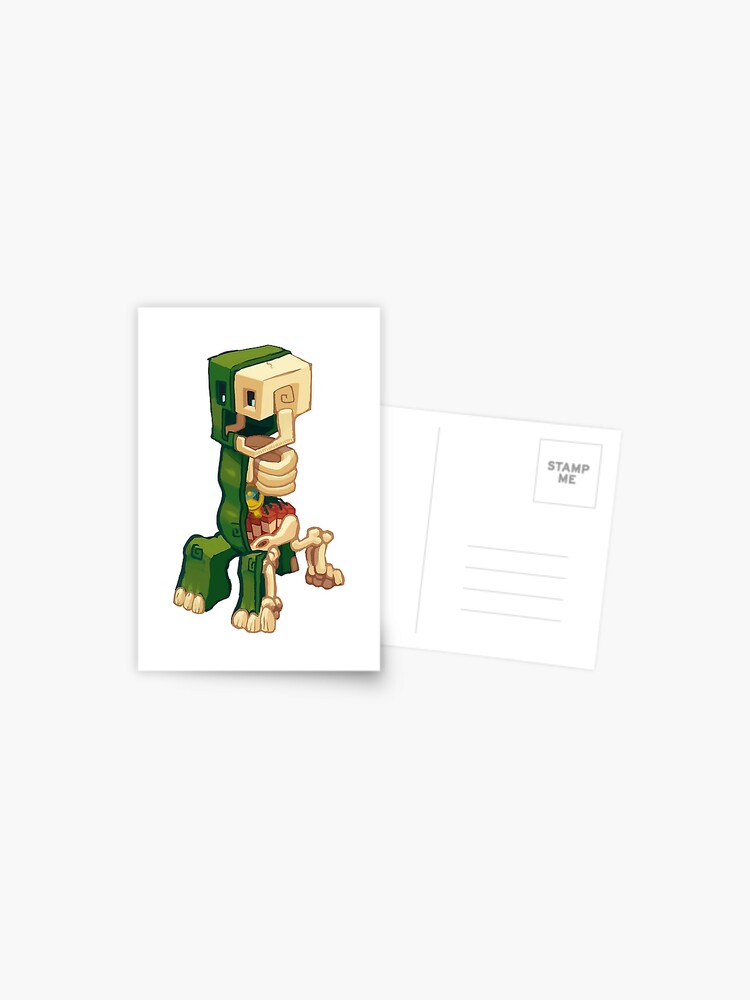 Human Creeper Postcard for Sale by Inzombi