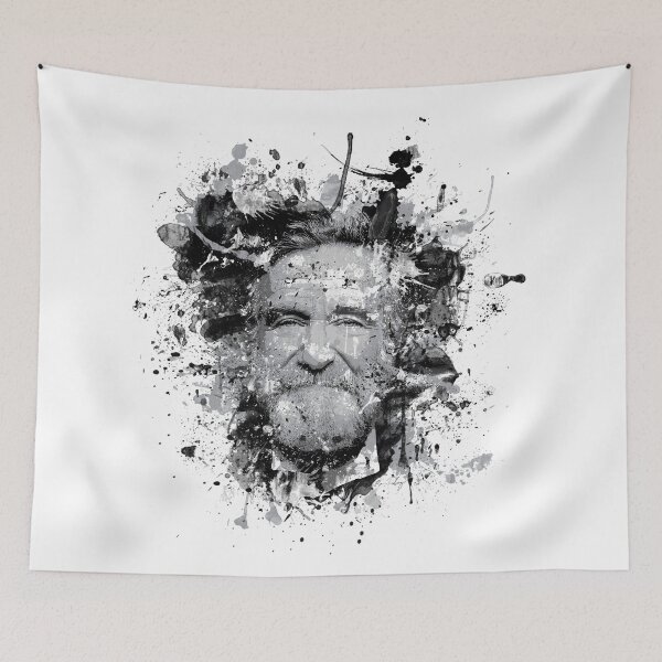 Item preview, Robin's Spilled Paint (Robin Williams Tribute) designed and sold by MightyRain.