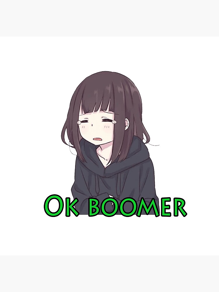 Ok Boomer Trending MEME Art Board Print for Sale by lazargnet  Redbubble