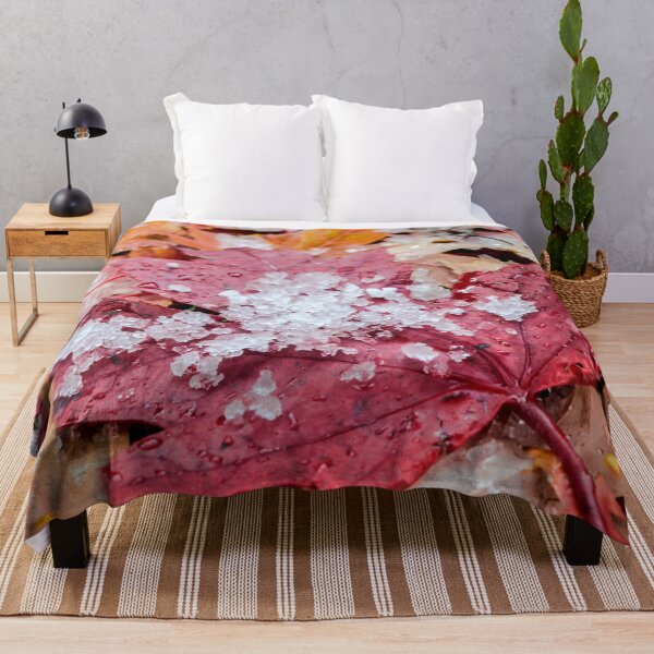 Item preview, Maple Leaves in Snow designed and sold by Mary Kayser.