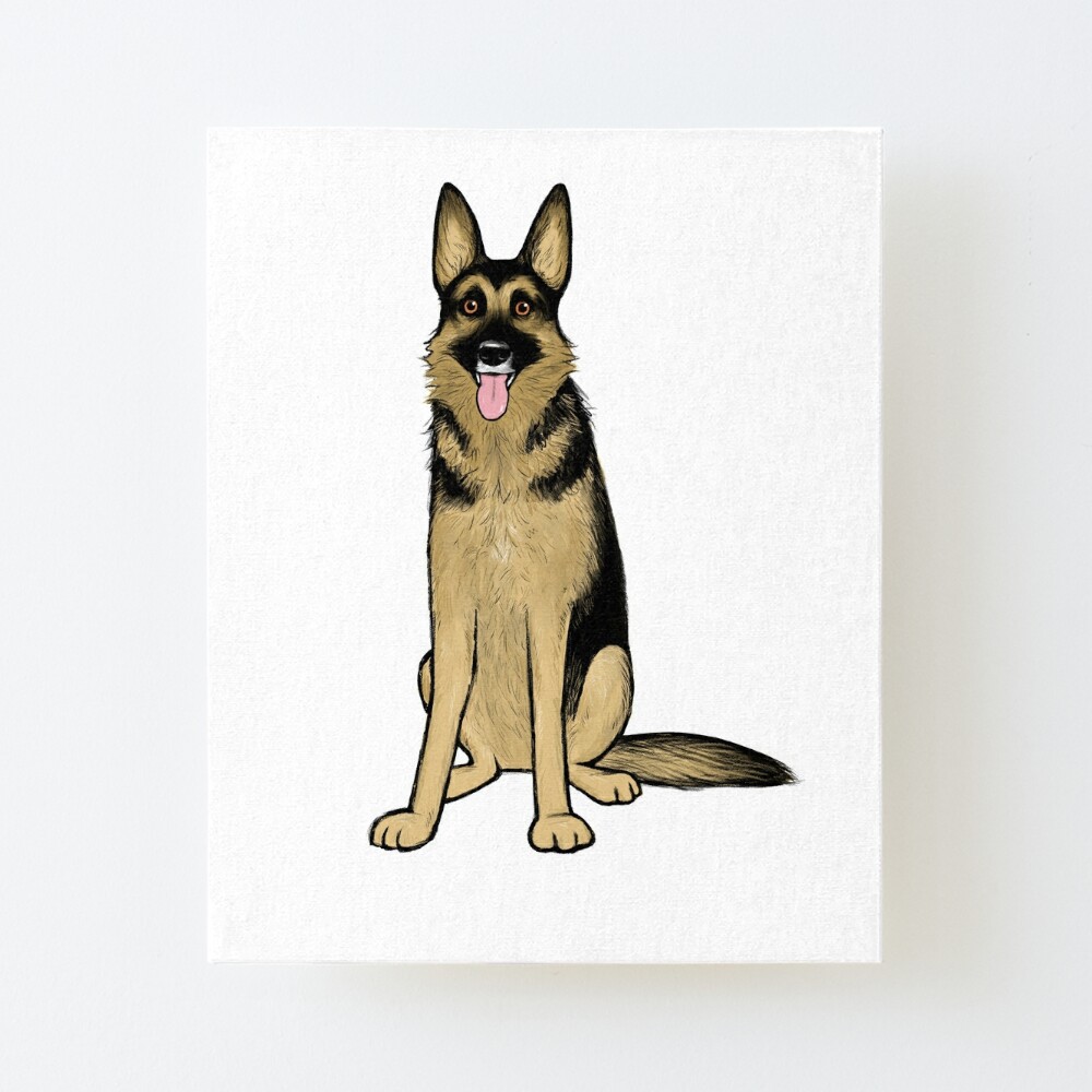 Opi The German Shepherd. I have multiple more dog commissions for some of  my legendary followers before Chrissy, keep an eye out for… | Instagram