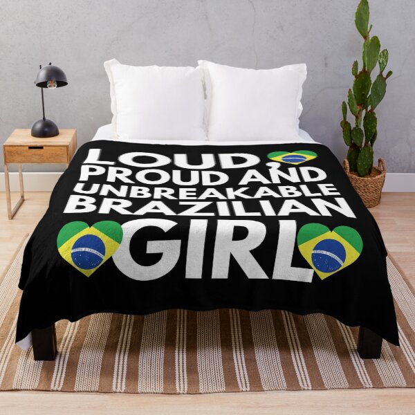 Item preview, Loud, Proud and Unbreakable Brazilian Girl from Brazila designed and sold by HelloFromAja.
