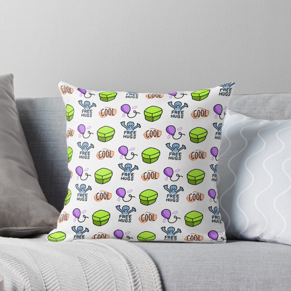 Item preview, Throw Pillow designed and sold by Jimmies.