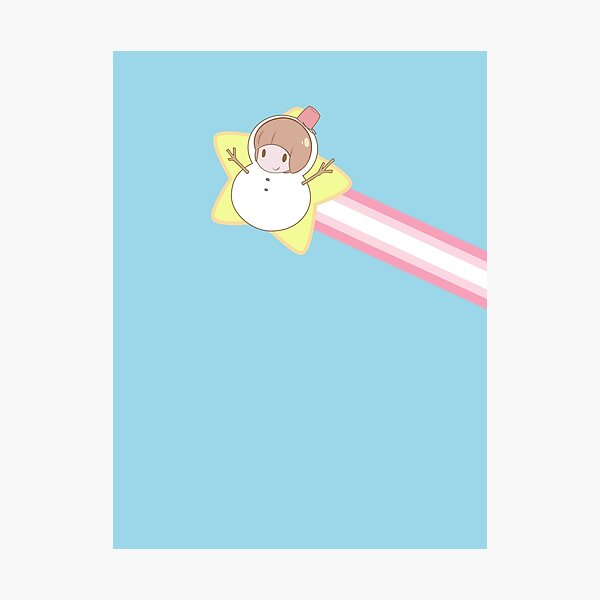 Kill la Kill - Mako Star Jump (Rock 'n Roll) Greeting Card for