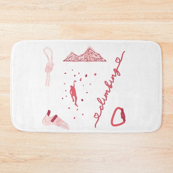 Item preview, Coral Watercolor Climbing, Indoor Rock Climbing Pack designed and sold by The-Goods.