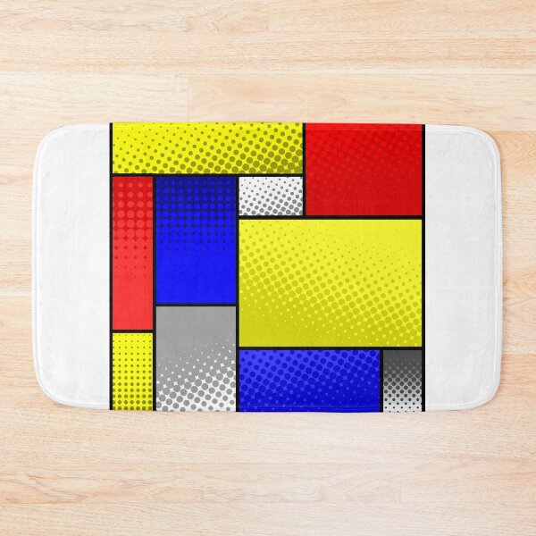 Item preview, Kester Team Mondrian (with halftone) designed and sold by KesterTeamShop.
