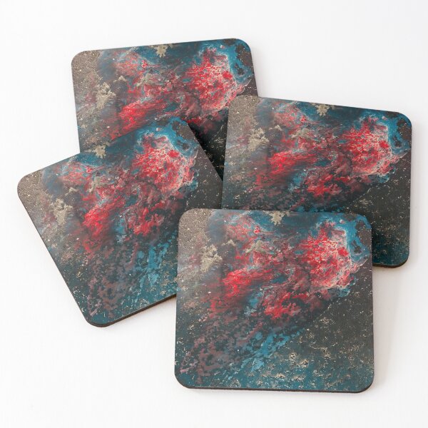 Item preview, Exploding Planet Acrylic Pour designed and sold by Rammkah.