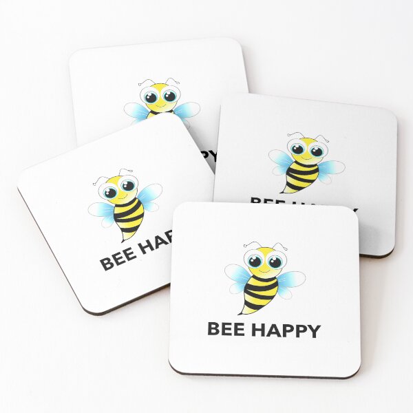 Item preview, bee happy bee designed and sold by Animalhead.