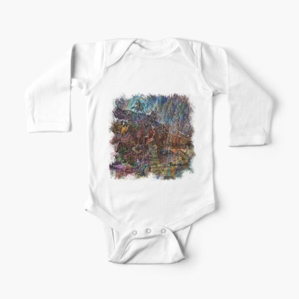 The Atlas Of Dreams - Color Plate 155 Long Sleeve Baby One-Piece