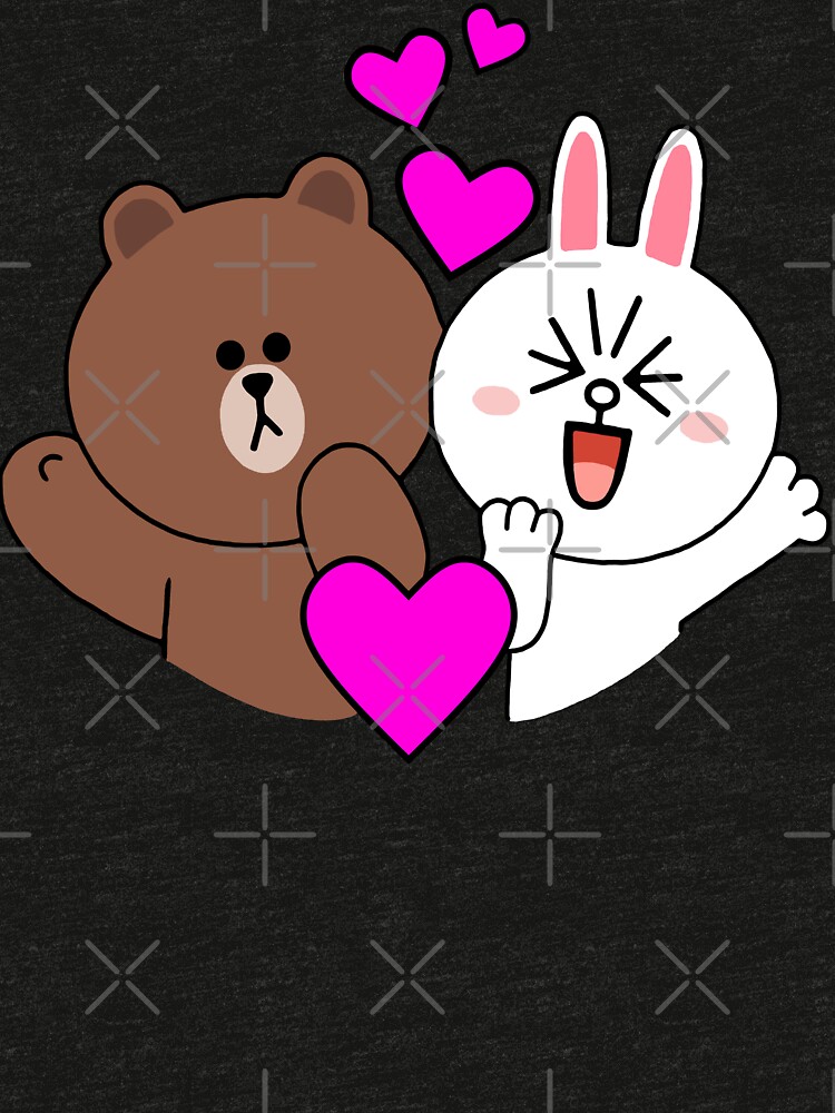 cony and brown t shirt