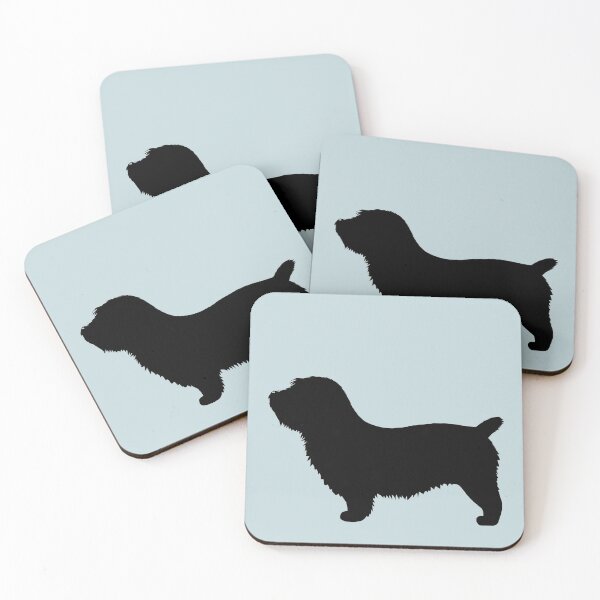 Item preview, Glen of Imaal Terrier Silhouette(s) designed and sold by Jenn Inashvili.
