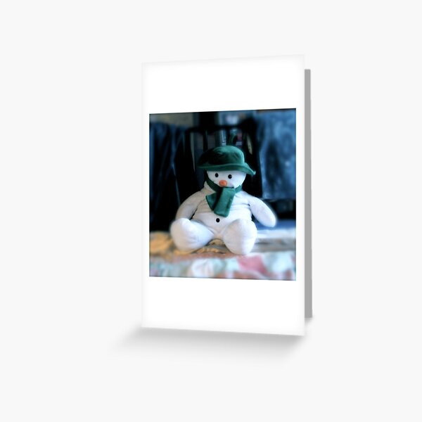 Snowman Greeting Card