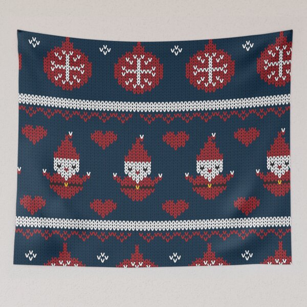 Item preview, Ugly Sweater Santa designed and sold by Color Me F*@k!ng Happy.