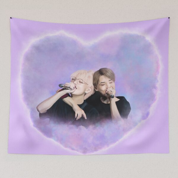 Item preview, Purple soulmates  designed and sold by diskirra.