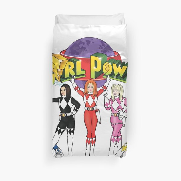 GIRL RANGERS FULL Duvet Cover
